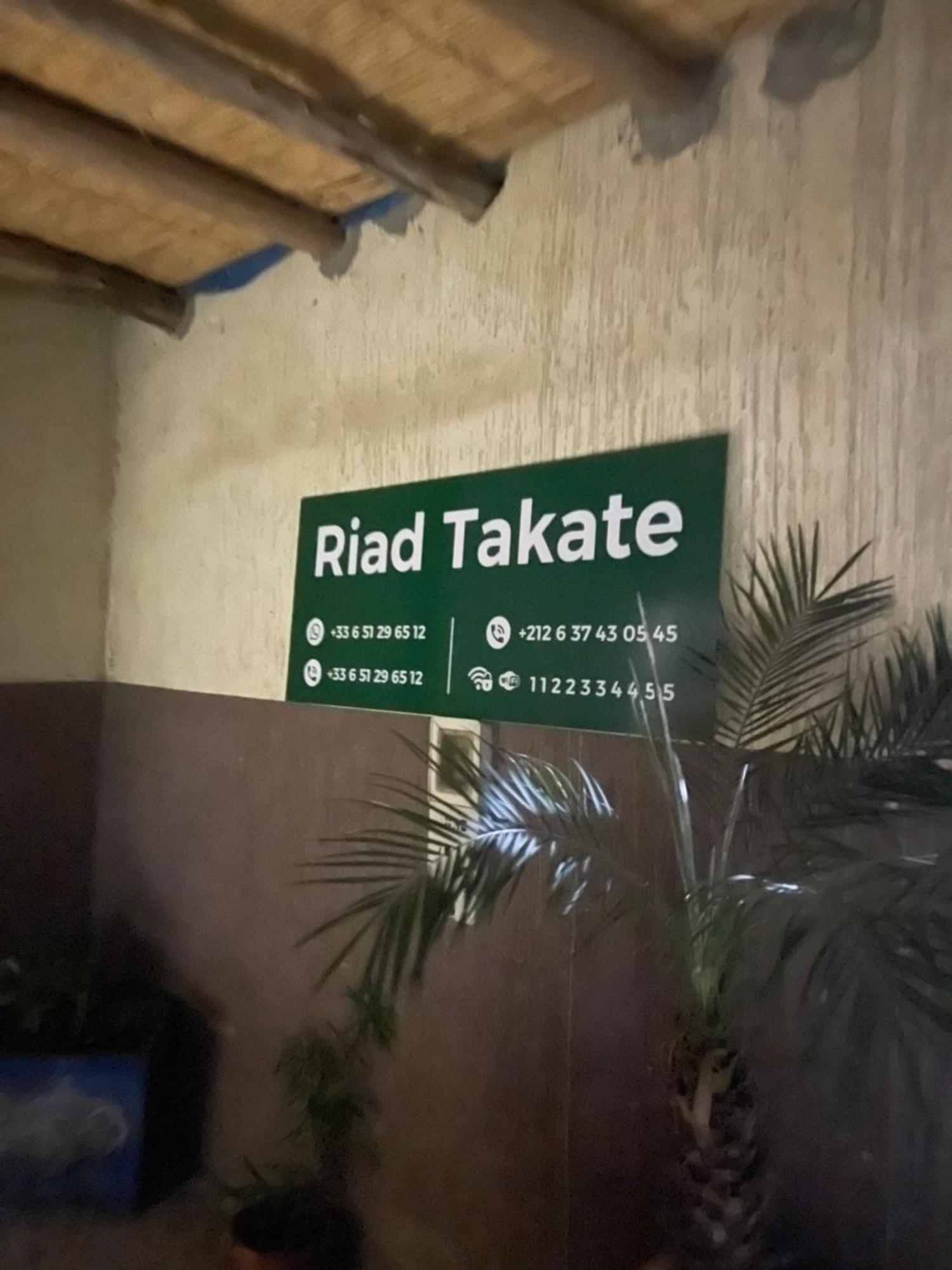 Riad Targante Takate 1 Sidi Bibi Exterior foto